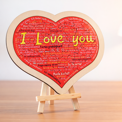 Wooden Love Puzzle