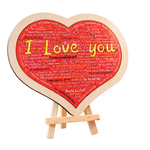 Wooden Love Puzzle